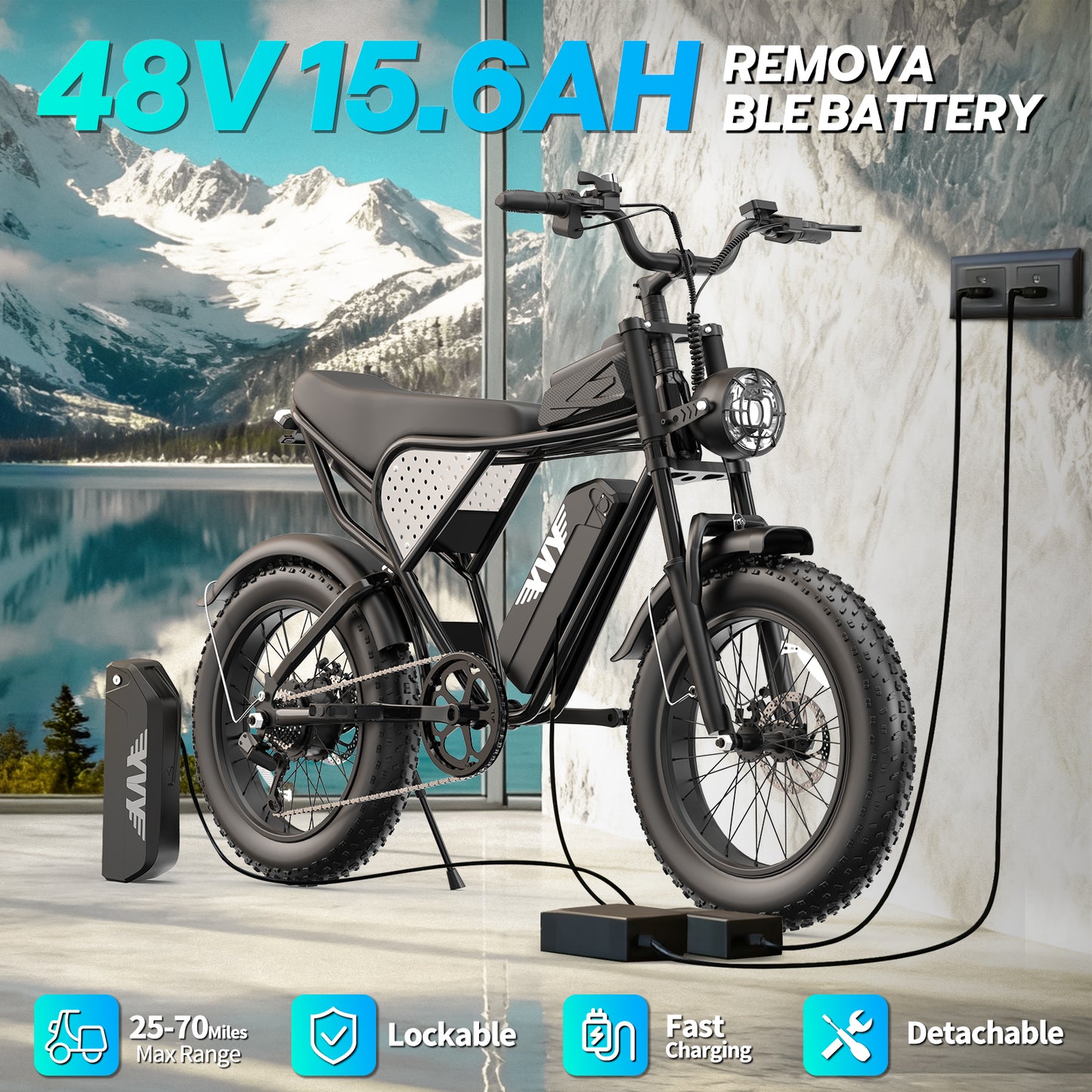 Q20 Lite 1000W 48V 15Ah